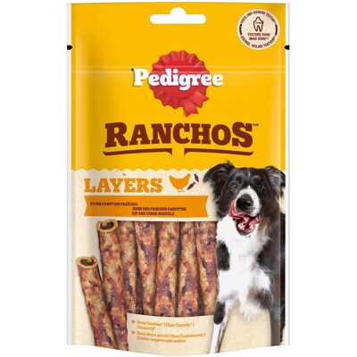 Voordeelpakket: 8x60g Pedigree Ranchos Layers Kip Hondensnacks Voordeelpakket: 8x60g Pedigree Ranchos Layers Kip Hondensnacks