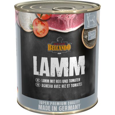 6x800g Super Premium Lam met rijst & tomaten Belcando Hondenvoer 6x800g Super Premium Lam met rijst & tomaten Belcando Hondenvoer