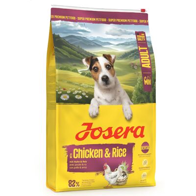 10kg Josera Adult Mini Kip & Rijst droogvoer voor honden 10kg Josera Adult Mini Kip & Rijst droogvoer voor honden