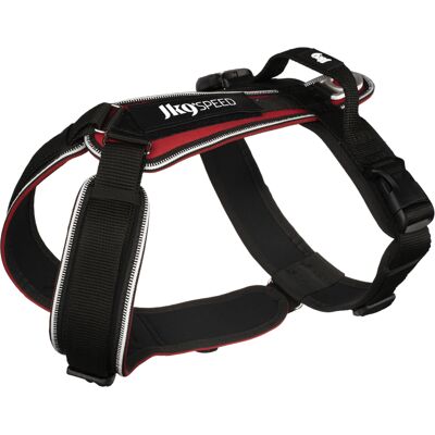 Julius-K9 Snelheidsharnas Rood Maat XL 77-99cm borstomtrek voor honden Julius-K9 Snelheidsharnas Rood Maat XL 77-99cm borstomtrek voor honden