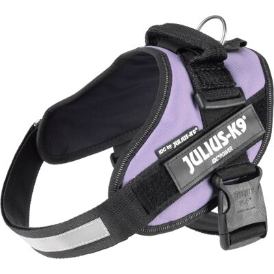 Julius-K9 IDC® Powerharness, paarse maat M/0: Borstomtrek 58-76 cm voor honden Julius-K9 IDC® Powerharness, paarse maat M/0: Borstomtrek 58-76 cm voor honden