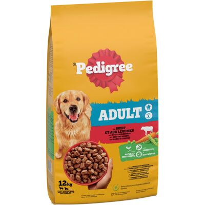 Pedigree Adult met rund & groenten - 12 kg Pedigree Adult met rund & groenten - 12 kg