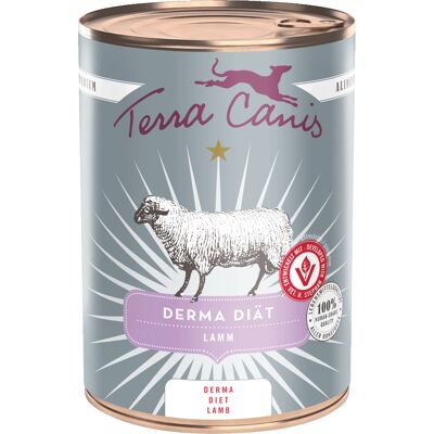 6x400g Lam Terra Canis Derma natvoer voor honden 6x400g Lam Terra Canis Derma natvoer voor honden