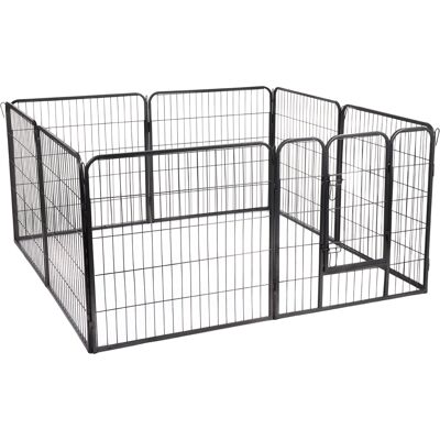 zooplus Exclusive Metalen Puppyren - 8 elementen à 80 x 80 cm zooplus Exclusive Metalen Puppyren - 8 elementen à 80 x 80 cm