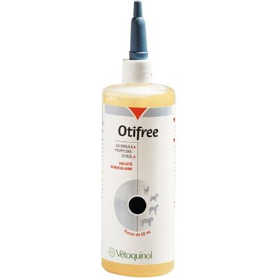Vetoquinol Otifree Ear Cleaning Solution 2x60ml Vetoquinol Otifree Ear Cleaning Solution 2x60ml