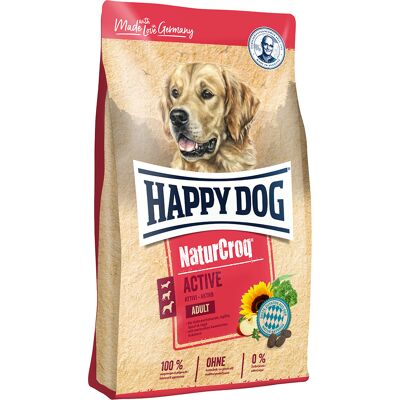 15kg Active Happy Dog NaturCroq Hondenvoer 15kg Active Happy Dog NaturCroq Hondenvoer