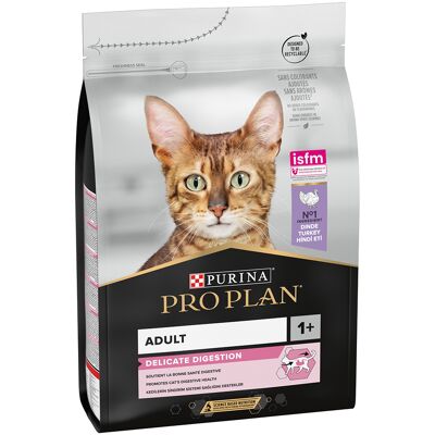 3kg Adult Delicate Digestion Rijk aan Kalkoen Pro Plan Kattenvoer 3kg Adult Delicate Digestion Rijk aan Kalkoen Pro Plan Kattenvoer