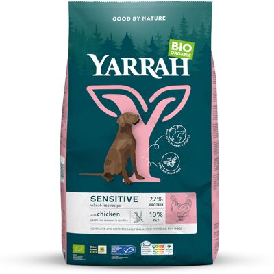 Yarrah Bio Sensitive met Biologische Kip & Biologische Rijst Hondenvoer - 2 kg Yarrah Bio Sensitive met Biologische Kip & Biologische Rijst Hondenvoer - 2 kg
