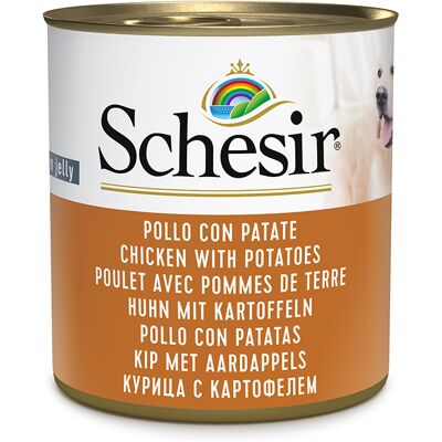 Schesir Kip met Aardappelen 6x 285g Schesir Kip met Aardappelen 6x 285g