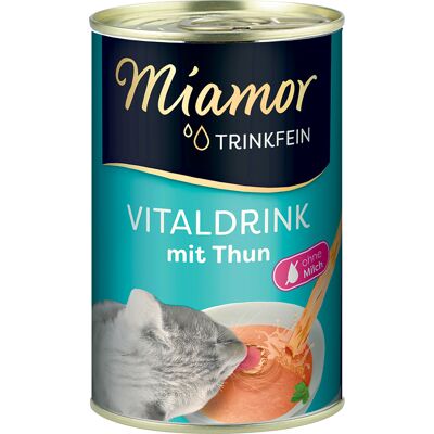 24x 135ml Miamor Trinkfein Vitaldrink tonijn snacks kat 24x 135ml Miamor Trinkfein Vitaldrink tonijn snacks kat