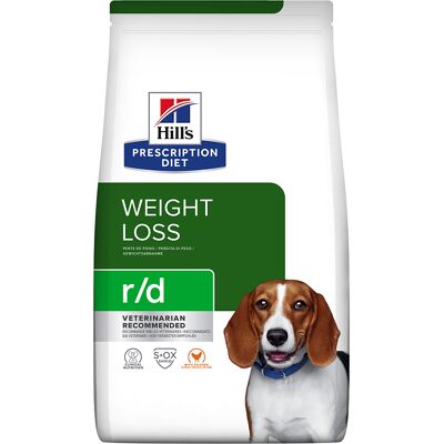 10kg R/D Weight Reduction Kip Hill's Prescription Diet Hondenvoer 10kg R/D Weight Reduction Kip Hill's Prescription Diet Hondenvoer