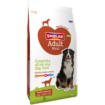 Smolke 12 kg Adult Maxi Daily Balance Smølke Hondenvoer Smolke 12 kg Adult Maxi Daily Balance Smølke Hondenvoer
