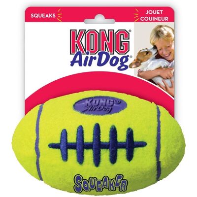 KONG Hondenspeelgoed Tennisvoetbal met pieper 2 stuks 19x10cm KONG Hondenspeelgoed Tennisvoetbal met pieper 2 stuks 19x10cm