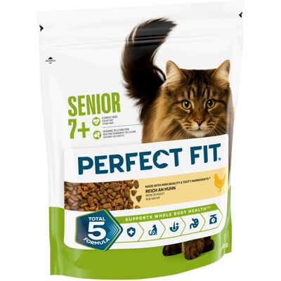 6x 750g Perfect Fit Senior 7+ - Rijk aan kip Droogvoer voor katten 6x 750g Perfect Fit Senior 7+ - Rijk aan kip Droogvoer voor katten