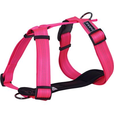 Rukka Pets Rukka® Form Neon Harnas, roze maat L hond Rukka Pets Rukka® Form Neon Harnas, roze maat L hond