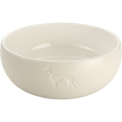 900 ml HUNTER keramieken voerbak wit hond 900 ml HUNTER keramieken voerbak wit hond