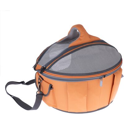 zooplus Exclusive L 46 x B 44 x H 35 cm Draagtas Sandy met Harde Schaal zooplus Exclusive L 46 x B 44 x H 35 cm Draagtas Sandy met Harde Schaal