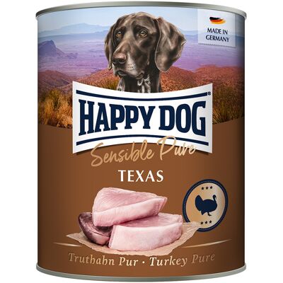 Happy Dog Puur 6 x 800 g - Kalkoen Puur Happy Dog Puur 6 x 800 g - Kalkoen Puur