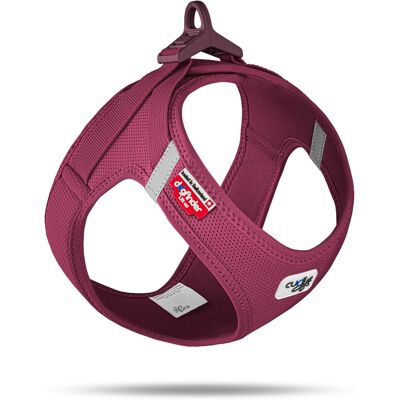 Curli Vest harnas Clasp Air-Mesh, robijnrode maat M: 43,4-49cm hond Curli Vest harnas Clasp Air-Mesh, robijnrode maat M: 43,4-49cm hond