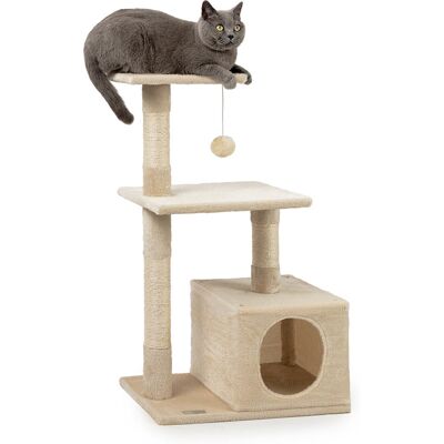 Lionto krabpaal, 85cm beige kat Lionto krabpaal, 85cm beige kat