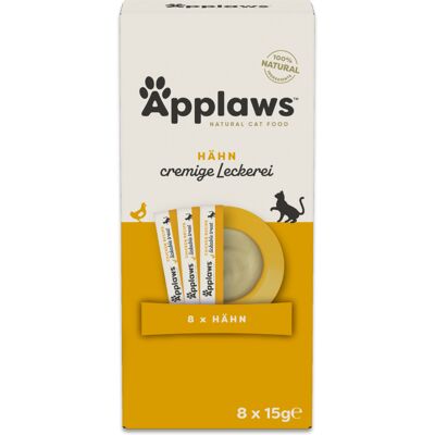 Voordeelpakket: 16x15g Applaws Romige Traktatie Kip Kattensnoepjes Voordeelpakket: 16x15g Applaws Romige Traktatie Kip Kattensnoepjes
