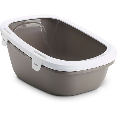 - Grijs/wit - Savic Kattentoilet Simba met Zeef - Grijs/wit - Savic Kattentoilet Simba met Zeef
