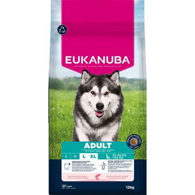 12kg Eukanuba Premium Nutrition Adult Large & Giant Breed Zalm Droog Hondenvoer 12kg Eukanuba Premium Nutrition Adult Large & Giant Breed Zalm Droog Hondenvoer
