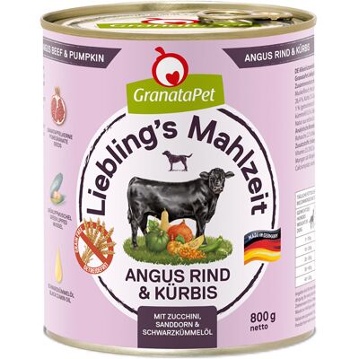 6 x 800 g GranataPet Lievelingsmaaltijd 6 x 800 g GranataPet Lievelingsmaaltijd