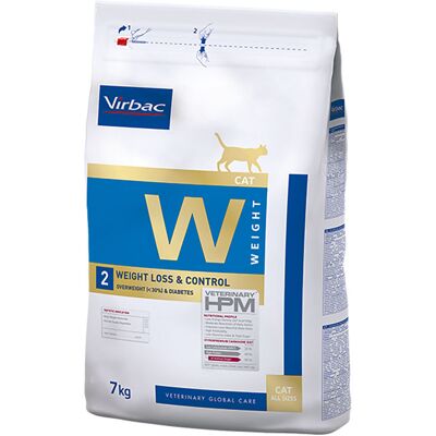 7kg Veterinary HPM Cat Weight Loss and Control W2 Virbac Kattenvoer 7kg Veterinary HPM Cat Weight Loss and Control W2 Virbac Kattenvoer