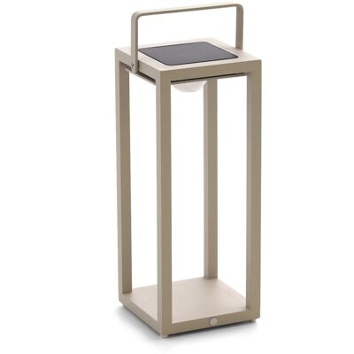 SUNS Jack lantaarn solar 22x22x54cm - Laagste prijsgarantie! Taupe SUNS Jack lantaarn solar 22x22x54cm - Laagste prijsgarantie! Taupe
