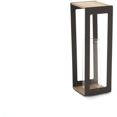 SUNS Zara L lantaarn 30x25x76cm - Laagste prijsgarantie! Taupe SUNS Zara L lantaarn 30x25x76cm - Laagste prijsgarantie! Taupe