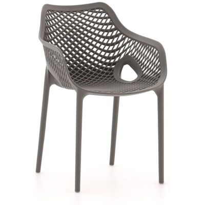 Forza Furniture Forza Ripi dining tuinstoel stapelbaar - Laagste prijsgarantie! Grijs Forza Furniture Forza Ripi dining tuinstoel stapelbaar - Laagste prijsgarantie! Grijs