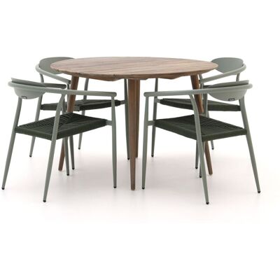 Manifesto Furniture Manifesto Cavone/ROUGH-K ø 115cm dining tuinset 5-delig stapelbaar - Laagste prijsgarantie! Bruin Manifesto Furniture Manifesto Cavone/ROUGH-K ø 115cm dining tuinset 5-delig stapelbaar - Laagste prijsgarantie! Bruin