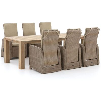 Intenso Furniture Intenso Umbria/ROUGH-X 240cm dining tuinset 7-delig verstelbaar - Laagste prijsgarantie! Bruin Intenso Furniture Intenso Umbria/ROUGH-X 240cm dining tuinset 7-delig verstelbaar - Laagste prijsgarantie! Bruin