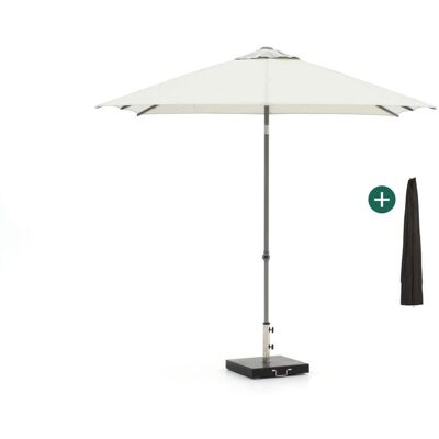 Shadowline Push-up parasol 240x240cm - Laagste prijsgarantie! Wit Shadowline Push-up parasol 240x240cm - Laagste prijsgarantie! Wit