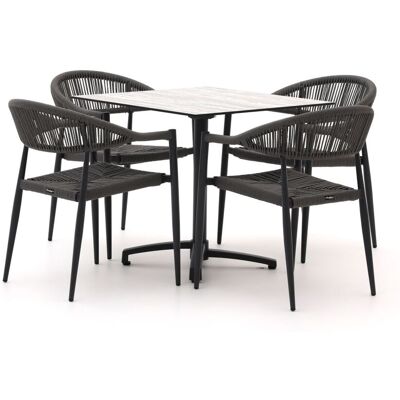 Manifesto Furniture Manifesto Belpasso/Canzo 80cm dining tuinset 5-delig stapelbaar inklapbaar - Laagste prijsgarantie! Grijs Manifesto Furniture Manifesto Belpasso/Canzo 80cm dining tuinset 5-delig stapelbaar inklapbaar - Laagste prijsgarantie! Grijs