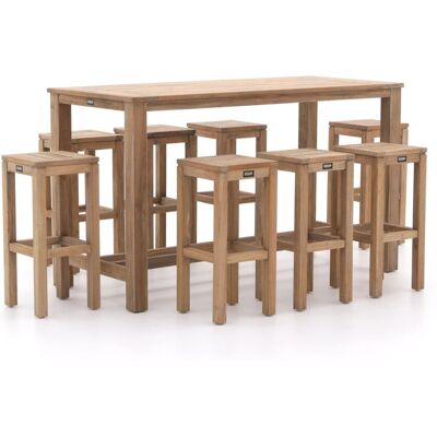 ROUGH Furniture ROUGH-X 180cm barset 9-delig - Laagste prijsgarantie! Bruin ROUGH Furniture ROUGH-X 180cm barset 9-delig - Laagste prijsgarantie! Bruin