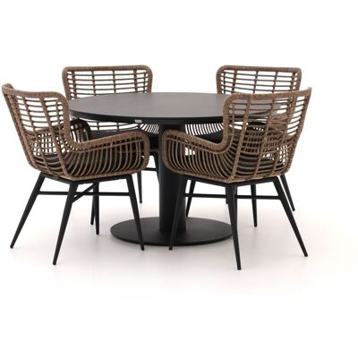 Intenso Furniture Intenso Asti/La Fonte Ø120cm dining tuinset 5-delig - Laagste prijsgarantie! Grijs Intenso Furniture Intenso Asti/La Fonte Ø120cm dining tuinset 5-delig - Laagste prijsgarantie! Grijs