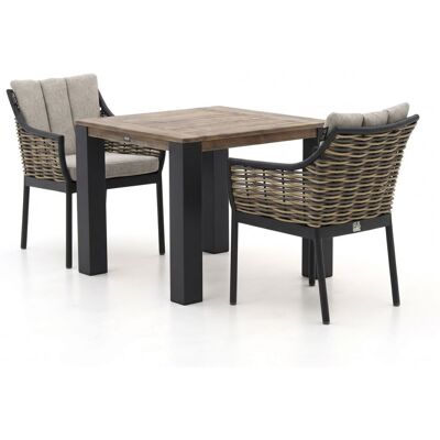 Apple Bee Milou/ROUGH-X 100cm dining tuinset 3-delig - Laagste prijsgarantie! Apple Bee Milou/ROUGH-X 100cm dining tuinset 3-delig - Laagste prijsgarantie!