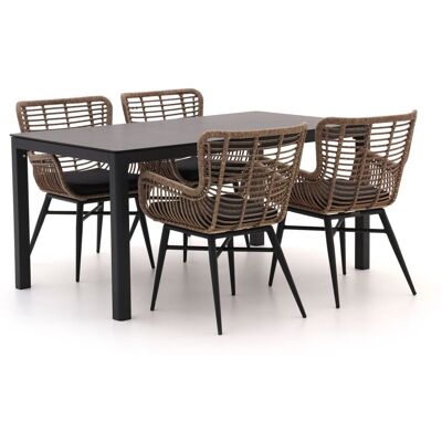 Intenso Furniture Intenso Asti/La Fonte 160cm dining tuinset 5-delig - Laagste prijsgarantie! Grijs Intenso Furniture Intenso Asti/La Fonte 160cm dining tuinset 5-delig - Laagste prijsgarantie! Grijs