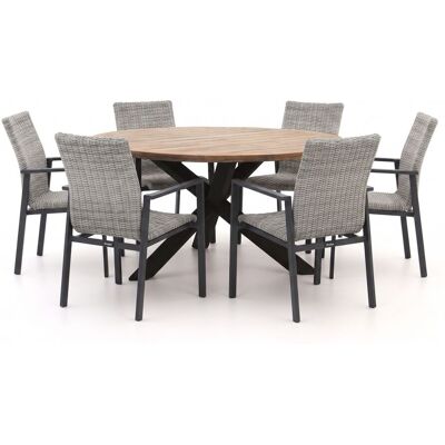 Manifesto Furniture Manifesto Villongo/ROUGH-Y ø150cm dining tuinset 7-delig stapelbaar - Laagste prijsgarantie! Manifesto Furniture Manifesto Villongo/ROUGH-Y ø150cm dining tuinset 7-delig stapelbaar - Laagste prijsgarantie!