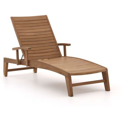 Sunyard Furniture Sunyard Chirburry ligbed met wiel - Laagste prijsgarantie! Bruin Sunyard Furniture Sunyard Chirburry ligbed met wiel - Laagste prijsgarantie! Bruin