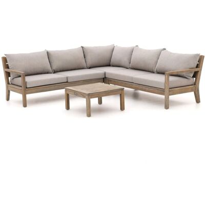 ROUGH Furniture ROUGH Batang hoek loungeset 4-delig - Laagste prijsgarantie! Bruin ROUGH Furniture ROUGH Batang hoek loungeset 4-delig - Laagste prijsgarantie! Bruin