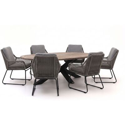 Intenso Furniture Intenso Isorella/ROUGH-Y Ellips 240cm dining tuinset 7-delig - Laagste prijsgarantie! Intenso Furniture Intenso Isorella/ROUGH-Y Ellips 240cm dining tuinset 7-delig - Laagste prijsgarantie!