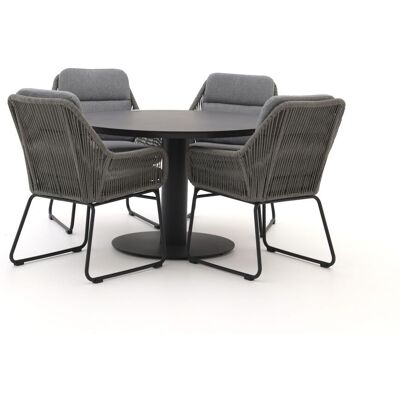 Intenso Furniture Intenso Isorella/La Fonte ø 120cm dining tuinset 5-delig - Laagste prijsgarantie! Grijs Intenso Furniture Intenso Isorella/La Fonte ø 120cm dining tuinset 5-delig - Laagste prijsgarantie! Grijs