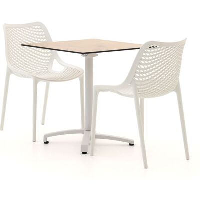 Forza Furniture Forza Ripi/Canzo 70cm dining tuinset 3-delig stapelbaar inklapbaar - Laagste prijsgarantie! Bruin Forza Furniture Forza Ripi/Canzo 70cm dining tuinset 3-delig stapelbaar inklapbaar - Laagste prijsgarantie! Bruin