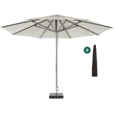 Shadowline Cuba parasol ø 400cm - Laagste prijsgarantie! Wit Shadowline Cuba parasol ø 400cm - Laagste prijsgarantie! Wit