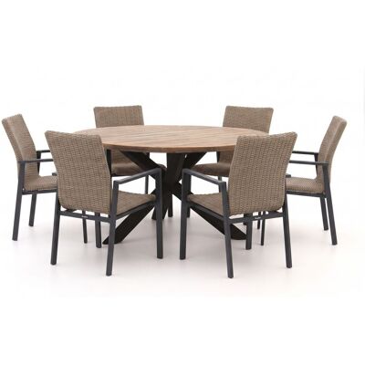Manifesto Furniture Manifesto Villongo/ROUGH-Y ø150cm dining tuinset 7-delig stapelbaar - Laagste prijsgarantie! Manifesto Furniture Manifesto Villongo/ROUGH-Y ø150cm dining tuinset 7-delig stapelbaar - Laagste prijsgarantie!