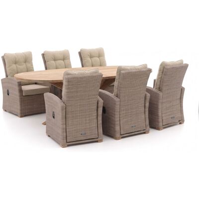 Intenso Furniture Intenso Mazzano/ROUGH-Y Ellips 240cm dining tuinset 7-delig verstelbaar - Laagste prijsgarantie! Intenso Furniture Intenso Mazzano/ROUGH-Y Ellips 240cm dining tuinset 7-delig verstelbaar - Laagste prijsgarantie!