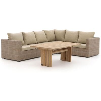Intenso Furniture Intenso Carpino/ROUGH-L dining loungeset 3-delig rechts - Laagste prijsgarantie! Bruin Intenso Furniture Intenso Carpino/ROUGH-L dining loungeset 3-delig rechts - Laagste prijsgarantie! Bruin